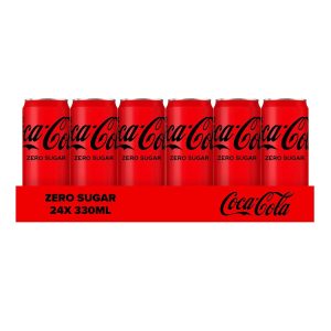Coca-Cola Zero Sugar - null Zucker und ohne Kalorien - (24 x 330 ml)