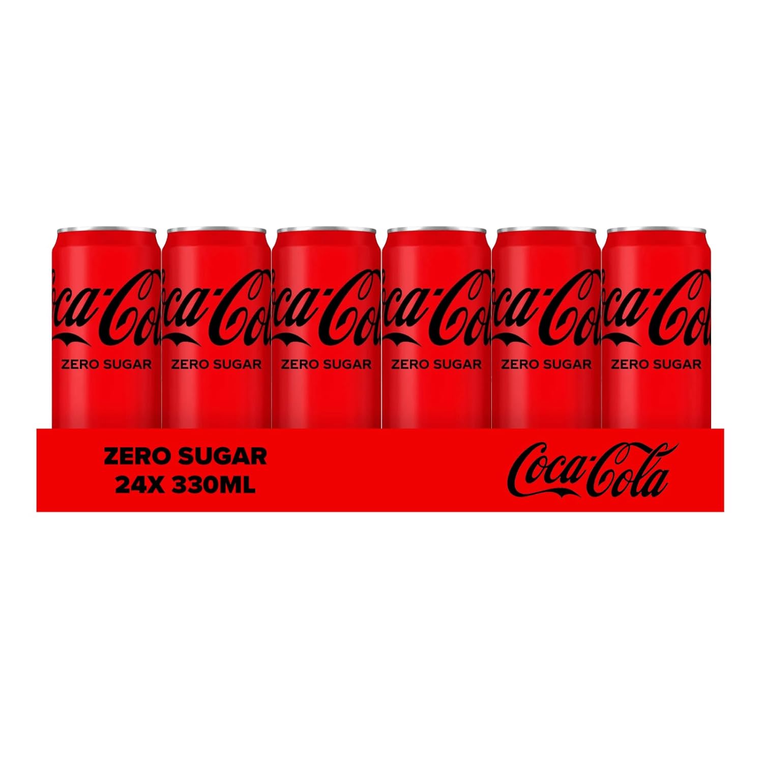 Coca-Cola Zero Sugar - null Zucker und ohne Kalorien - (24 x 330 ml)