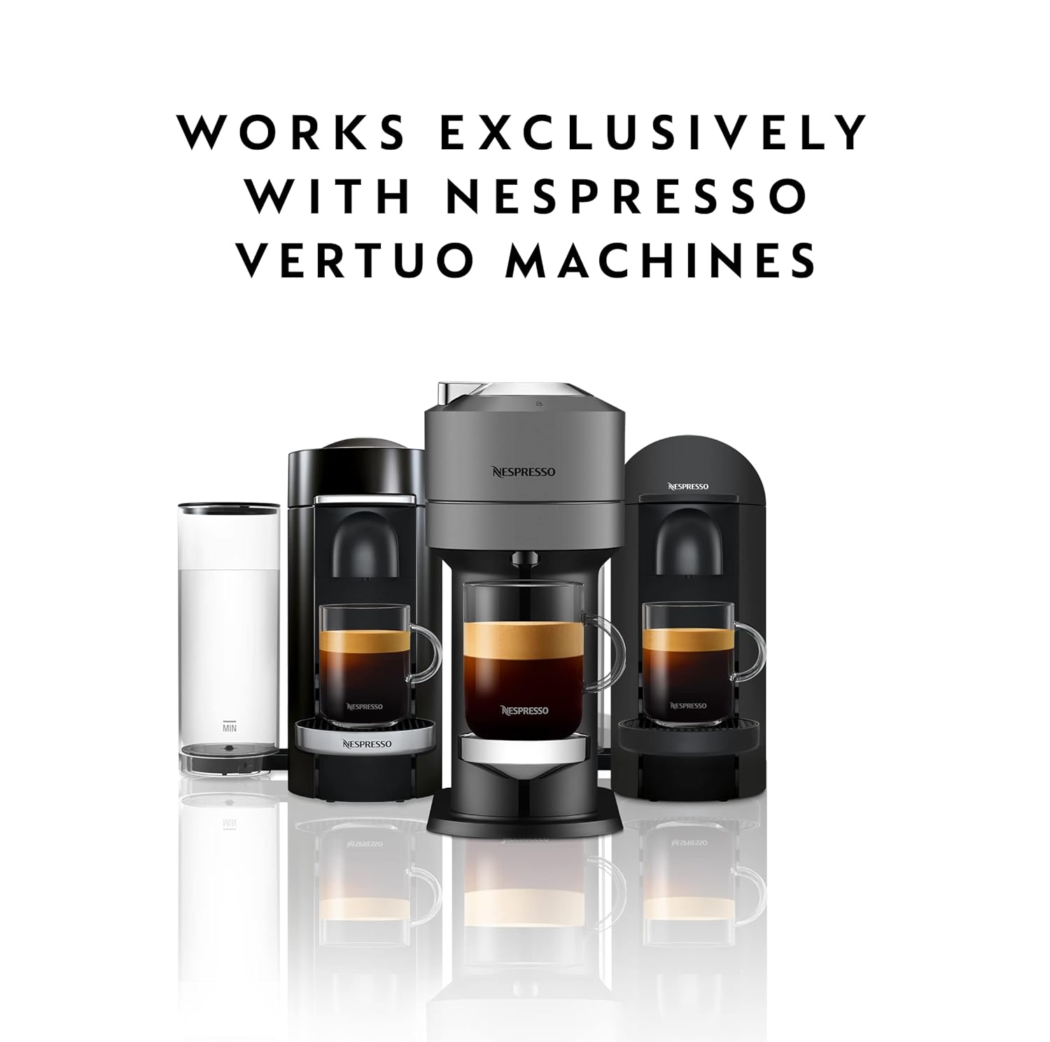 Nespresso Capsules Vertuo, Melozio Decaffeinato, Medium Roast Espresso, 30-Count Coffee Pods, Brews 7.8 oz. – Bild 7