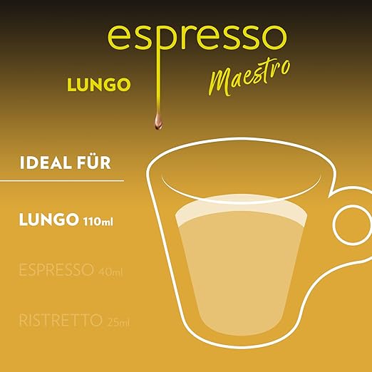 Lavazza Espresso Lungo, floraler und aromatischer Espresso, 10 Kapseln, Nespresso kompatibe – Bild 3
