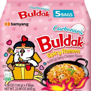 Samyang carbo Buldak nuklearen Feuer gebraten super hot würzigen Nudeln 5 Pack