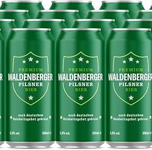 Waldenberger Premium Pilsner Bier, 24 x 0,5 l